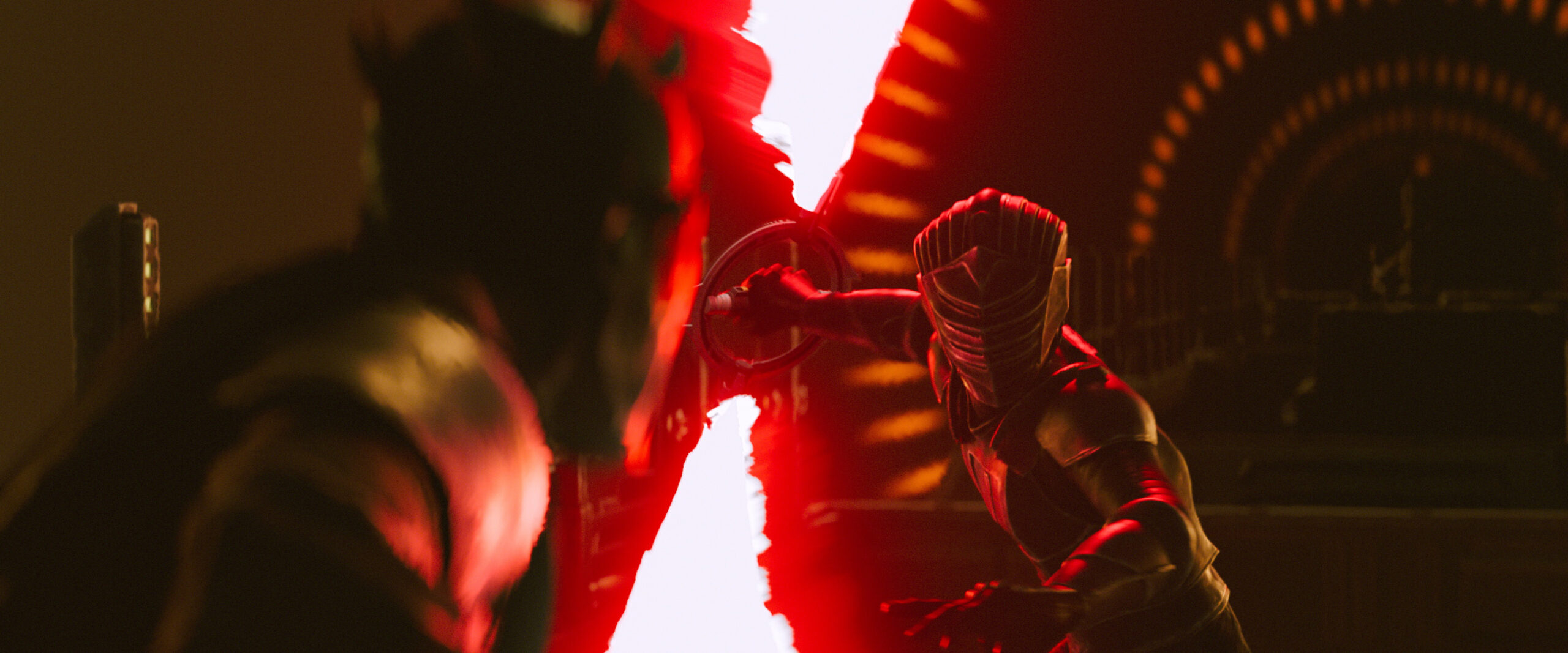 A scene still from Lucasfilm's STAR WARS: MAUL - SHADOW LORD, exclusively on Disney+. Photo courtesy of Lucasfilm Ltd. © 2026 Lucasfilm Ltd. All Rights Reserved.